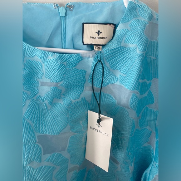 Cyan Fil Coupe Harper Bell Sleeve Blouse TUCKERNUCK New with Tags Women’s XXXL - Picture 3 of 5